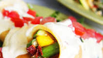 Savory Crepes with Greek Yogurt Hollandaise Sauce Savory Crepes with Greek Yogurt Hollandaise Sauce