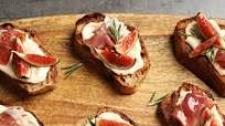 Prosciutto & Fig Bruschetta Appetizer Prosciutto & Fig Bruschetta Appetizer