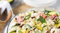 Avocado Caprese Pasta Salad Avocado Caprese Pasta Salad