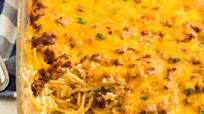 Easy Baked Spaghetti Easy Baked Spaghetti