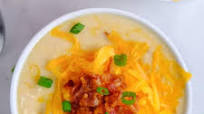 Easy Loaded Baked Potato Soup Easy Loaded Baked Potato Soup