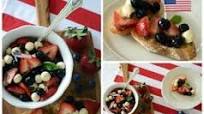 Berry Caprese Bruschetta Berry Caprese Bruschetta