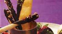 Intensely Dark Chocolate-Dipped Strawberries Intensely Dark Chocolate-Dipped Strawberries