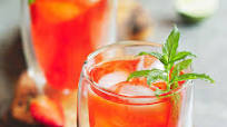 Non-Alcoholic Paleo Strawberry Mojito Non-Alcoholic Paleo Strawberry Mojito