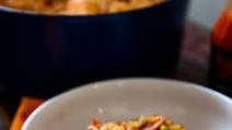 Creole-Style Red Jambalaya With Chicken, Sausage, and Shrimp Recipe Creole-Style Red Jambalaya With Chicken, Sausage, and Shrimp Recipe