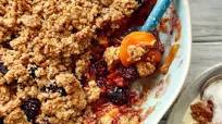 Blackberry Nectarine Crisp Blackberry Nectarine Crisp