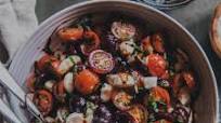 Cherry & Cherry Tomato Caprese Cherry & Cherry Tomato Caprese