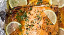 Easy 20 Minute Garlic Butter Baked Salmon in Foil Easy 20 Minute Garlic Butter Baked Salmon in Foil