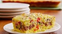 Cheesy Sausage and Egg Bake Cheesy Sausage and Egg Bake
