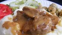 Crock Pot Beef Tips With Creamy Gravy Crock Pot Beef Tips With Creamy Gravy