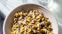 Creamy Pork and Egg Noodles Creamy Pork and Egg Noodles