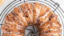 Apple Cake with Honey Glaze Apple Cake with Honey Glaze