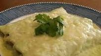 Enchiladas verdes con crema🌹 Enchiladas verdes con crema🌹