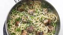 Springtime Spaghetti & Meatballs Springtime Spaghetti & Meatballs