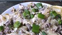 Gyros Inspired Pasta with Greek Yogurt Sauce Gyros Inspired Pasta with Greek Yogurt Sauce