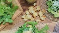 Homemade Caesar Salad Dressing with Garlic Croutons Homemade Caesar Salad Dressing with Garlic Croutons