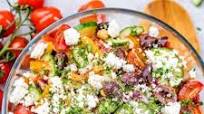 Greek Chickpea Salad Greek Chickpea Salad