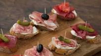 Mixed Italian Charcuterie Crostini Recipe Mixed Italian Charcuterie Crostini Recipe