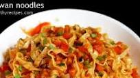 Schezwan noodles Schezwan noodles