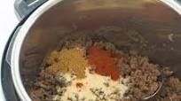 Instant Pot Taco Meat from Frozen Ground Beef Instant Pot Taco Meat from Frozen Ground Beef