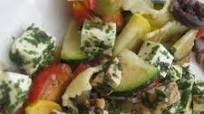 Mediterranean Country Pasta Salad with fresh Herbs Mediterranean Country Pasta Salad with fresh Herbs