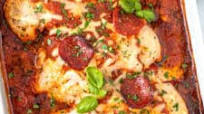 Pizza Stuffed Chicken Pizza Stuffed Chicken
