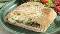 Chicken Cordon Bleu Stromboli Chicken Cordon Bleu Stromboli