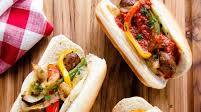 Air-Fried Sausage Sandwiches Air-Fried Sausage Sandwiches