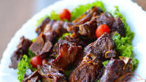 Simple Pan Fried Goat Meat Simple Pan Fried Goat Meat