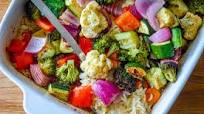 One-Pan Baked Rice and Vegetables One-Pan Baked Rice and Vegetables