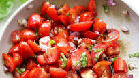 Cherry Tomato Bruschetta Cherry Tomato Bruschetta