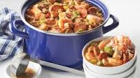 Cajun Chicken, Sausage, and Shrimp Gumbo Cajun Chicken, Sausage, and Shrimp Gumbo