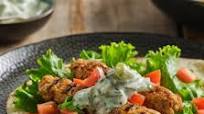 Ground Pork Kebabs in a Pita Ground Pork Kebabs in a Pita