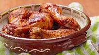 Muslos de Pollo Asados con Salsa Barbacoa Muslos de Pollo Asados con Salsa Barbacoa