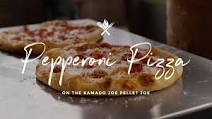 Pepperoni Pizza on the Kamado Joe Pellet Joe Pepperoni Pizza on the Kamado Joe Pellet Joe