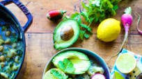 Cauliflower Chickpea Pozole Verde Cauliflower Chickpea Pozole Verde