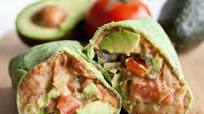 Vegan Refried Bean Burrito with Jalapeño Cilantro Hummus Vegan Refried Bean Burrito with Jalapeño Cilantro Hummus