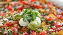 Loaded Pulled Pork Nachos Loaded Pulled Pork Nachos