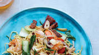 Shrimp-and-Pork Pan-Fried Noodles Shrimp-and-Pork Pan-Fried Noodles