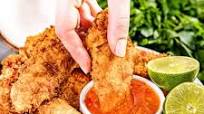 Perfectly Crispy Coconut Chicken Perfectly Crispy Coconut Chicken
