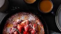 Kamut Dutch Baby with Strawberries and Thyme Kamut Dutch Baby with Strawberries and Thyme