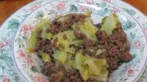 Hamburger & Cabbage Hamburger & Cabbage