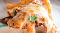 Quick Baked Ziti with Sour Cream (Meat Optional) Quick Baked Ziti with Sour Cream (Meat Optional)