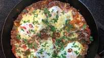 Keto Beef Shakshuka with Baked Eggs Keto Beef Shakshuka with Baked Eggs