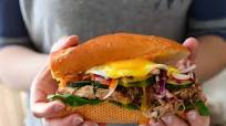 Pulled Pork Banh Mi Recipe with Pickled Slaw and Topped with an Egg Pulled Pork Banh Mi Recipe with Pickled Slaw and Topped with an Egg