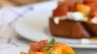 Traditional Italian Bruschetta with Burrata and Tomatoes Traditional Italian Bruschetta with Burrata and Tomatoes