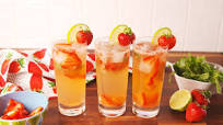 Skinny Strawberry Mojito Skinny Strawberry Mojito