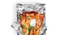 Foil-Packet Chicken Enchiladas Foil-Packet Chicken Enchiladas