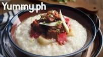 Arroz Caldo with Beef Caldereta Arroz Caldo with Beef Caldereta
