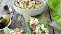 Mediterranean Egg Salad In Lettuce Cups Recipe Mediterranean Egg Salad In Lettuce Cups Recipe
